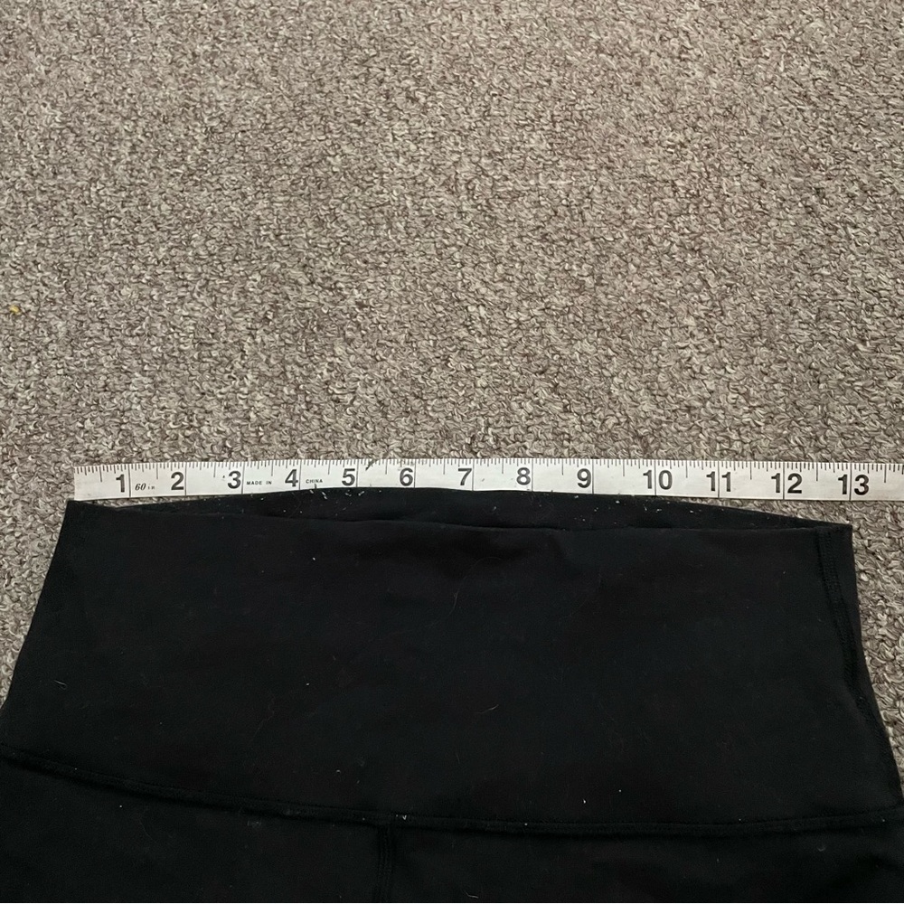 Lululemon Solid Black Full Length Athletic Athlei… - image 4